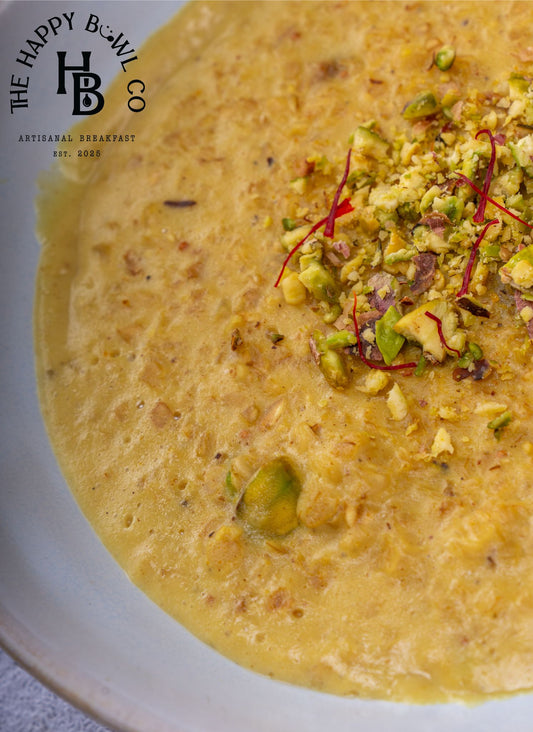 Golden Kesar Porridge