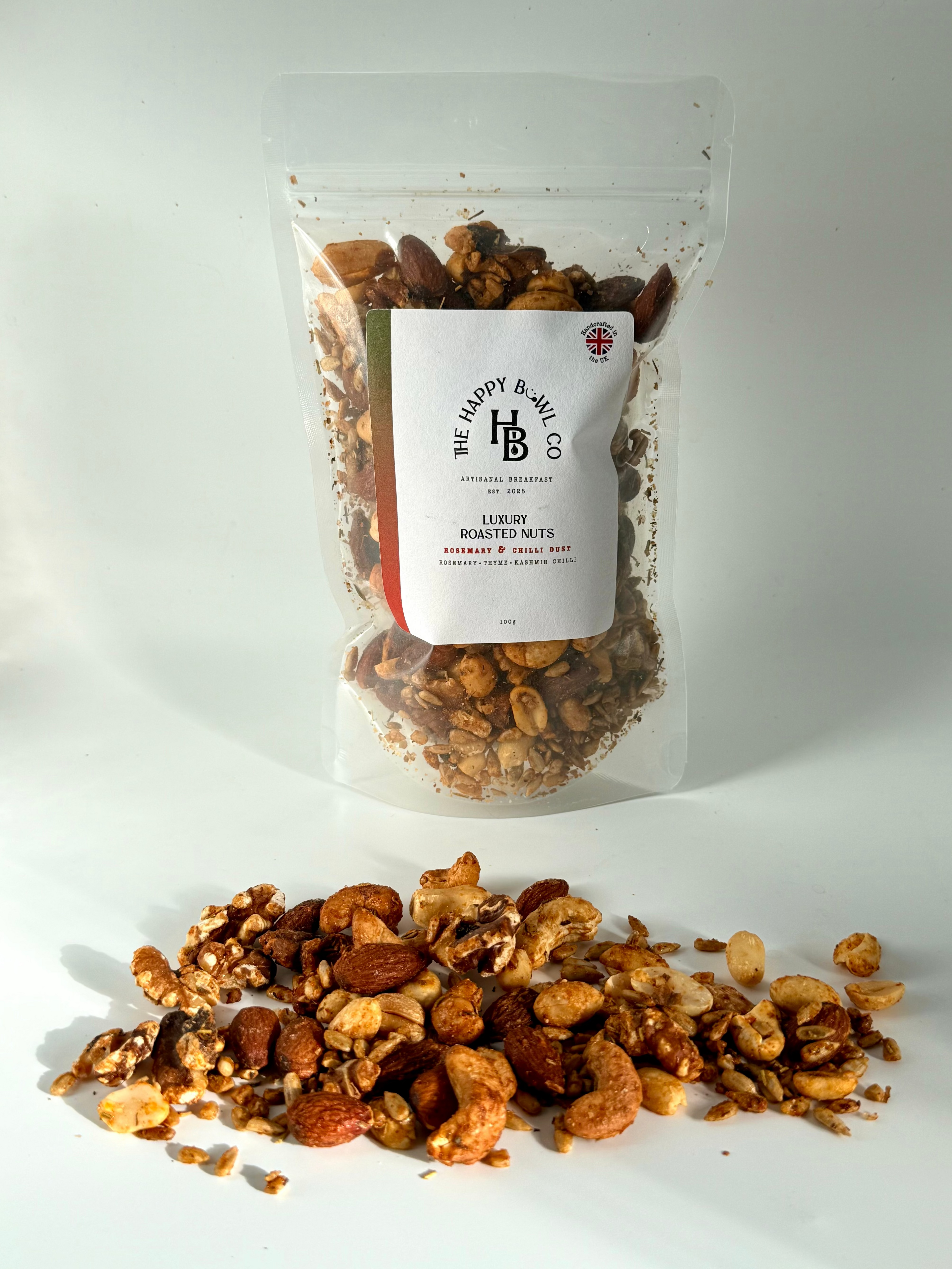 ROSEMARY & CHILLI DUST ROASTED NUTS